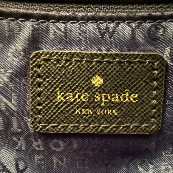 Kate Spade New York Navy Nylon Crossbody Satchel Bag with Strap - Picture 7 of 9